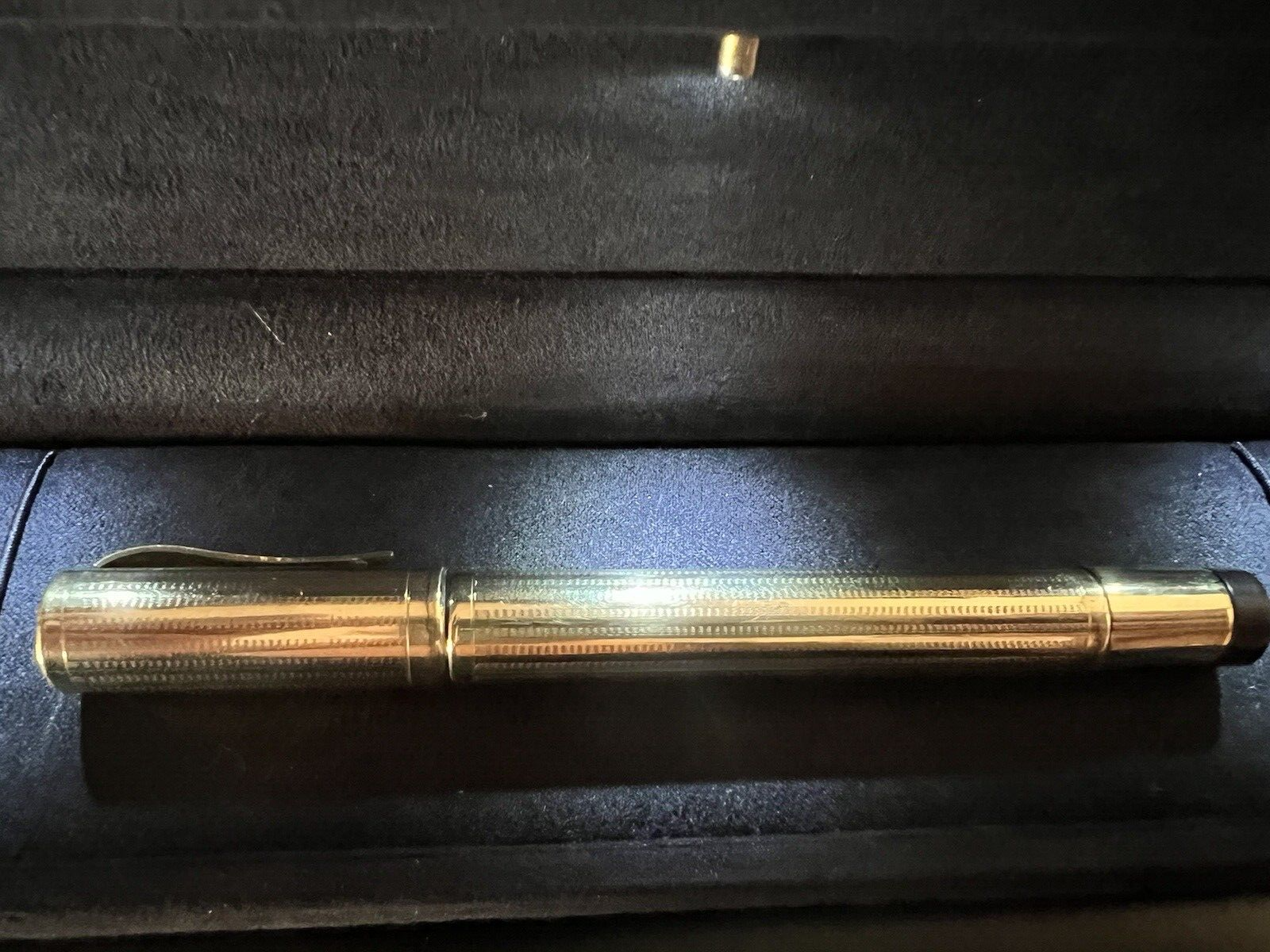 Ideal Stylo-Plume Stylo à Plume Rétractable Or 14 KT Fonctionne Vintage A
