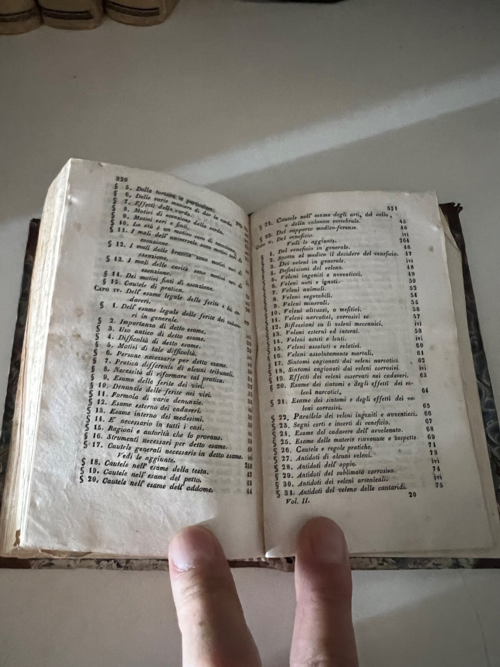 🔴 Libro MEDICINA FORENSE Giuseppe Tortosa tipografia governativa Bologna 1842