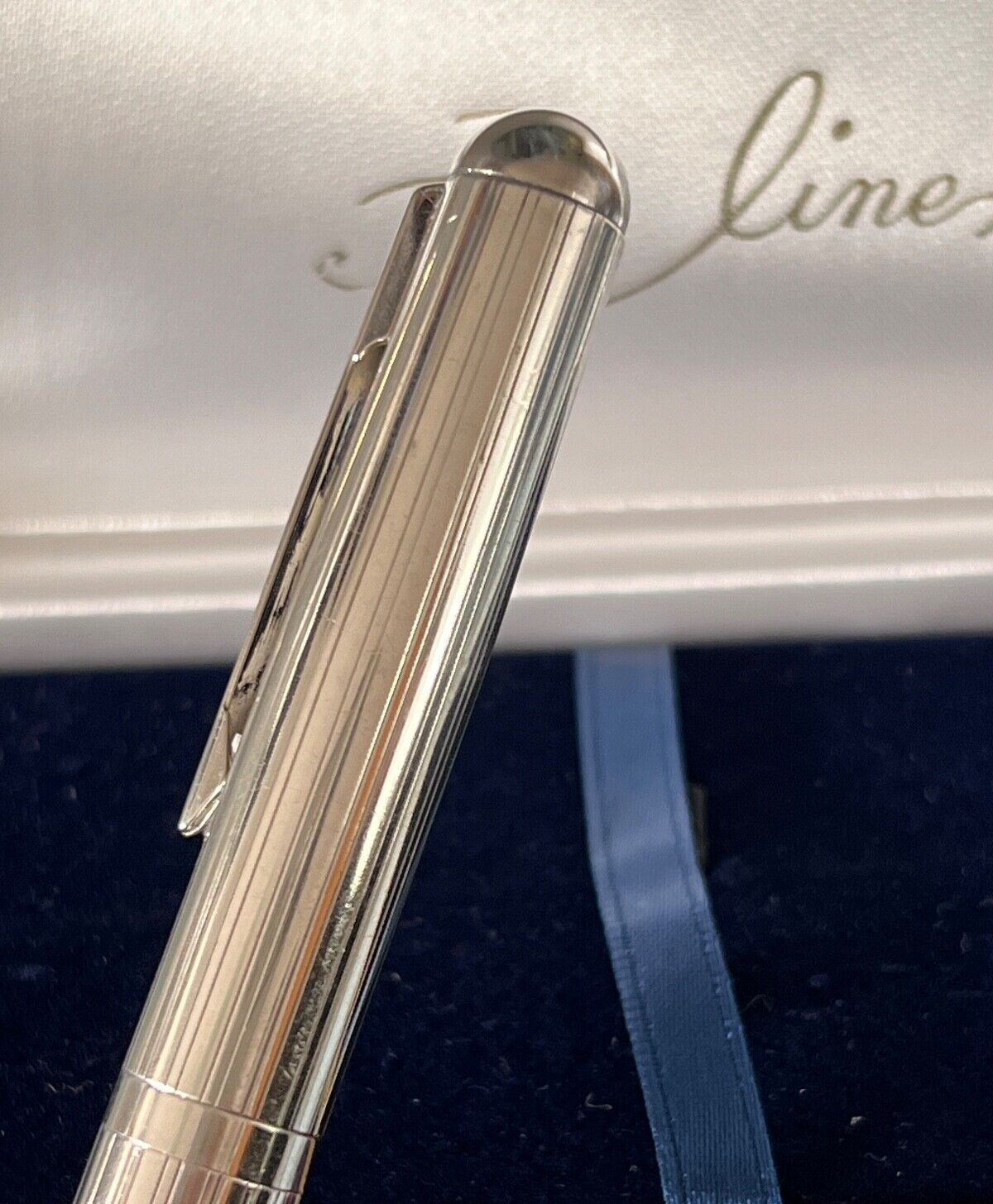 Tesori Stylo-Plume Stylo à Plume Argent 925 Massif Iridium Point Germany Rétro