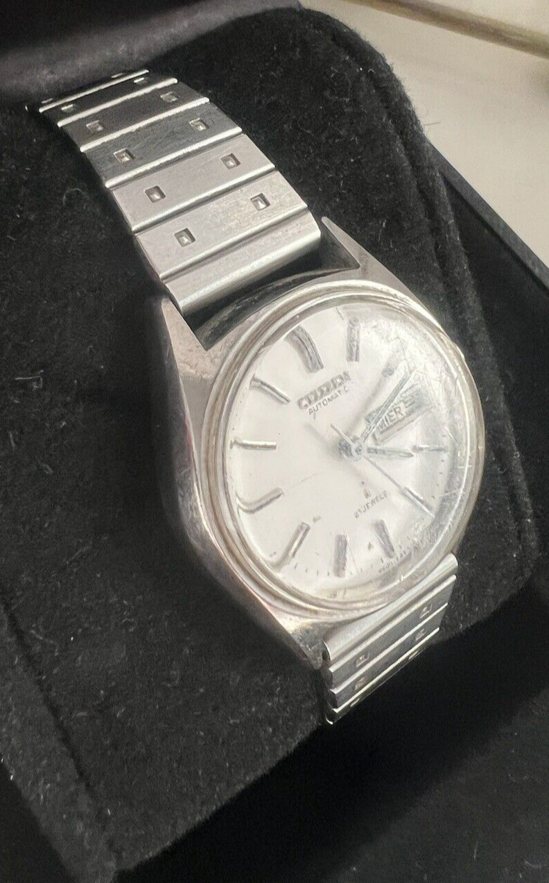 Citizen Horloge Femme Automatique Étui Sangle 4-046145 SMK Vintage