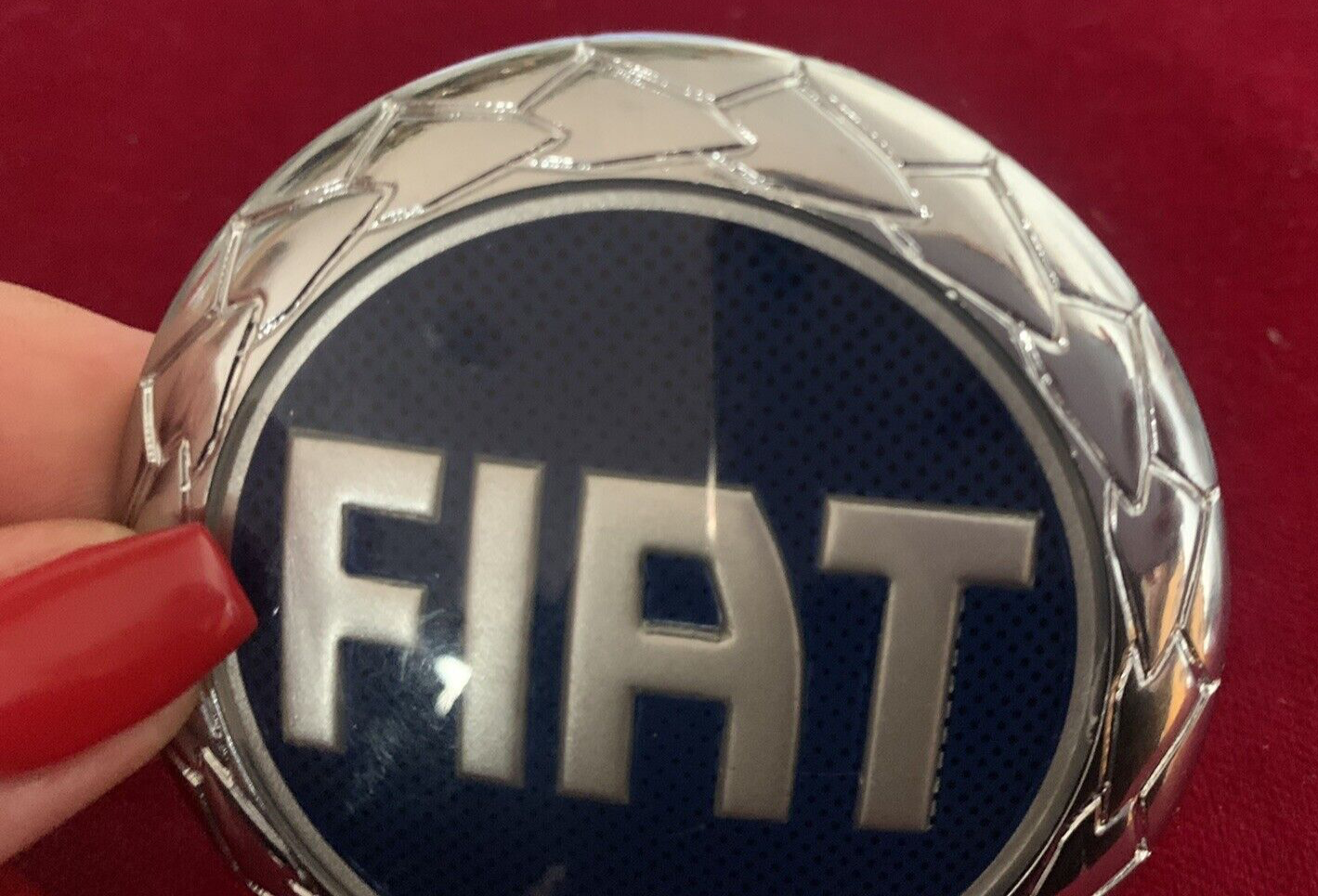 🔴 FIAT PUNTO 199 PANDA stemma auto emblema fregio logo auto vintage