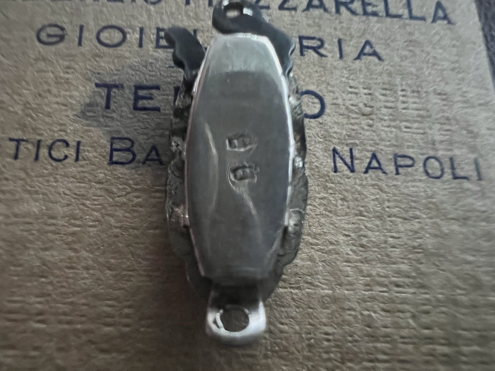 🔴 ARGENTO 925 chiusura collana gancio 1 filo con pietre vintage