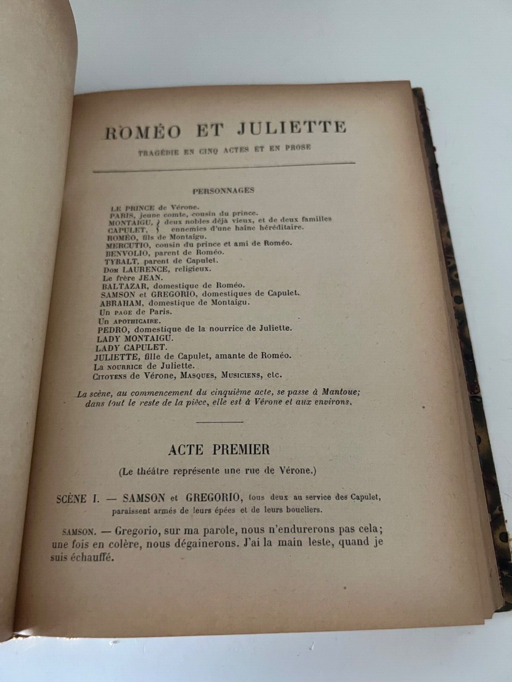 🔴 SHAKESPEARE French special edition book antique 1899 portrait engraving 