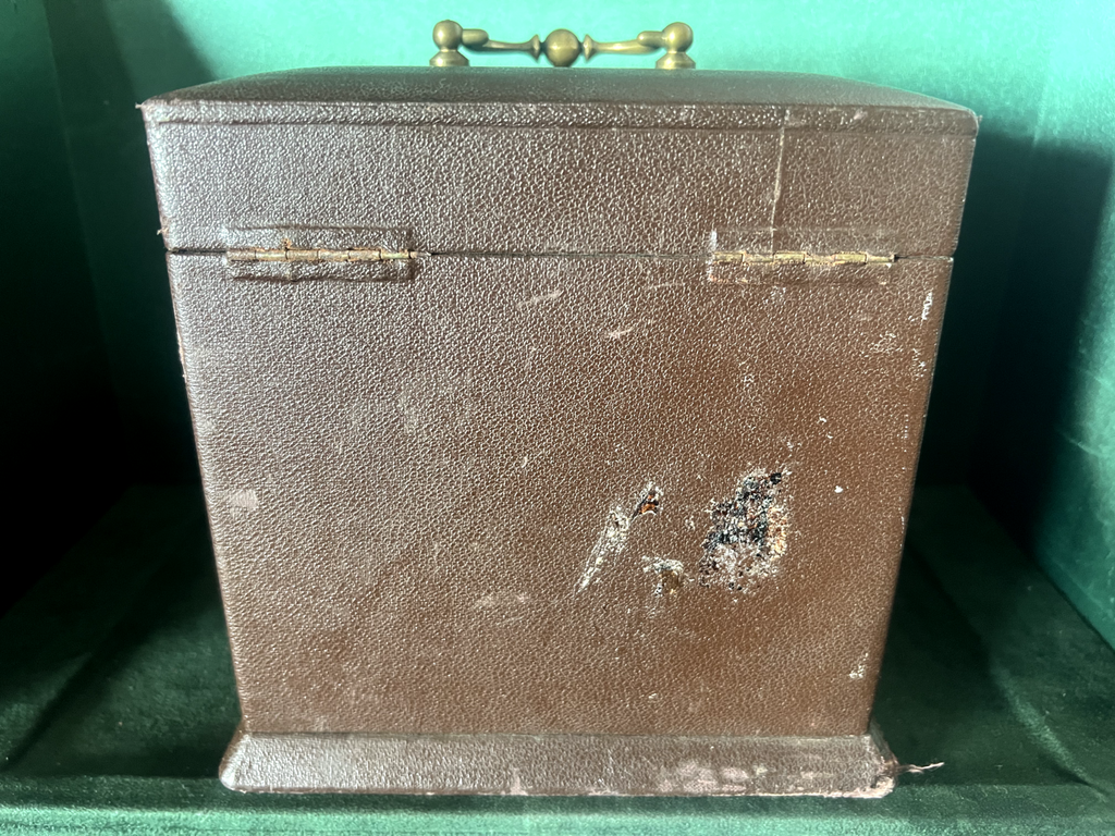 Box Watch Cappuccina Parisian Items Sacred Skin Velvet Vintage