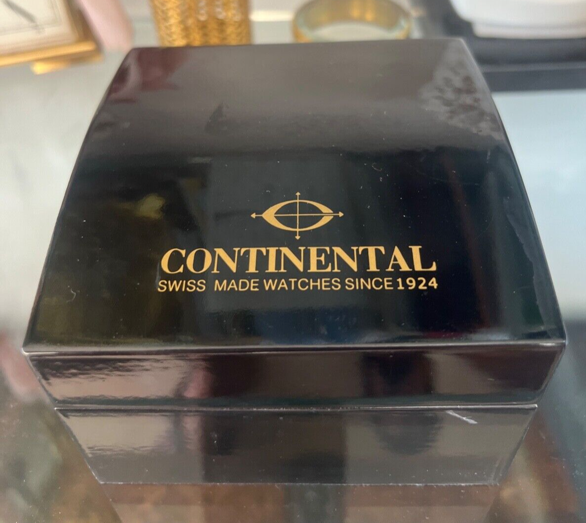 🔴 CONTINENTAL box scatola orologio legno cofanetto custodiaLIBRETTO E GARANZIA