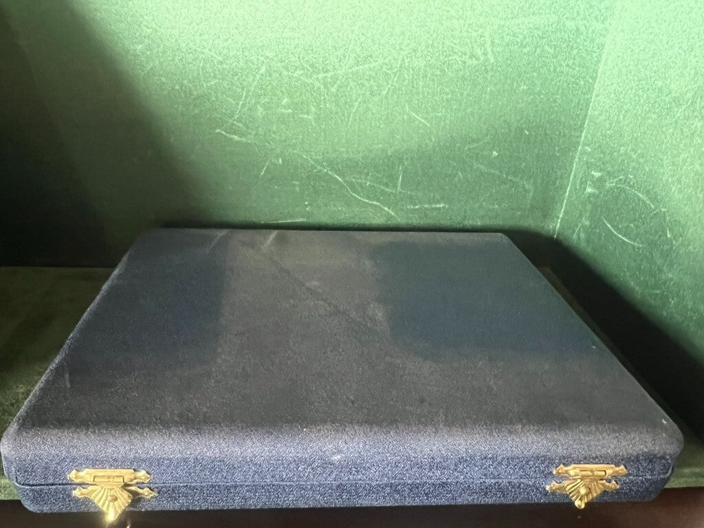 🔴 ASI Auto Moto Car Club Napoli Federated Metallschild CONI 1983 blau 