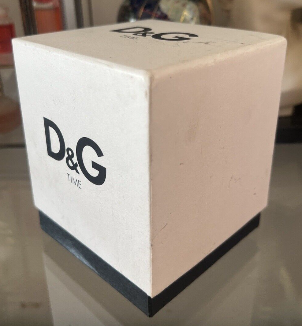 🔴 DOLCE & GABBANA box scatola orologio cofanetto custodia sacchetto maglie