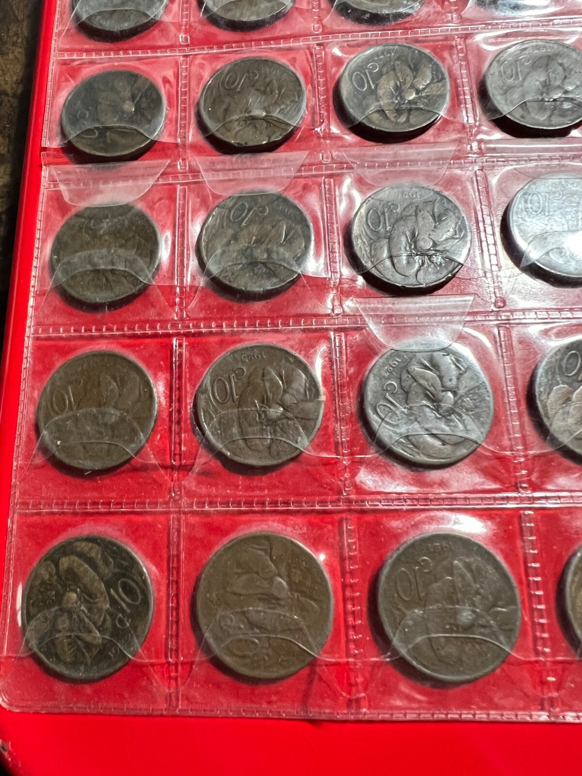 Monnaies 10 Cents Vittorio Emanuele Abeille 28 Pcs Et Spiga 14 Pcs Partir 1930