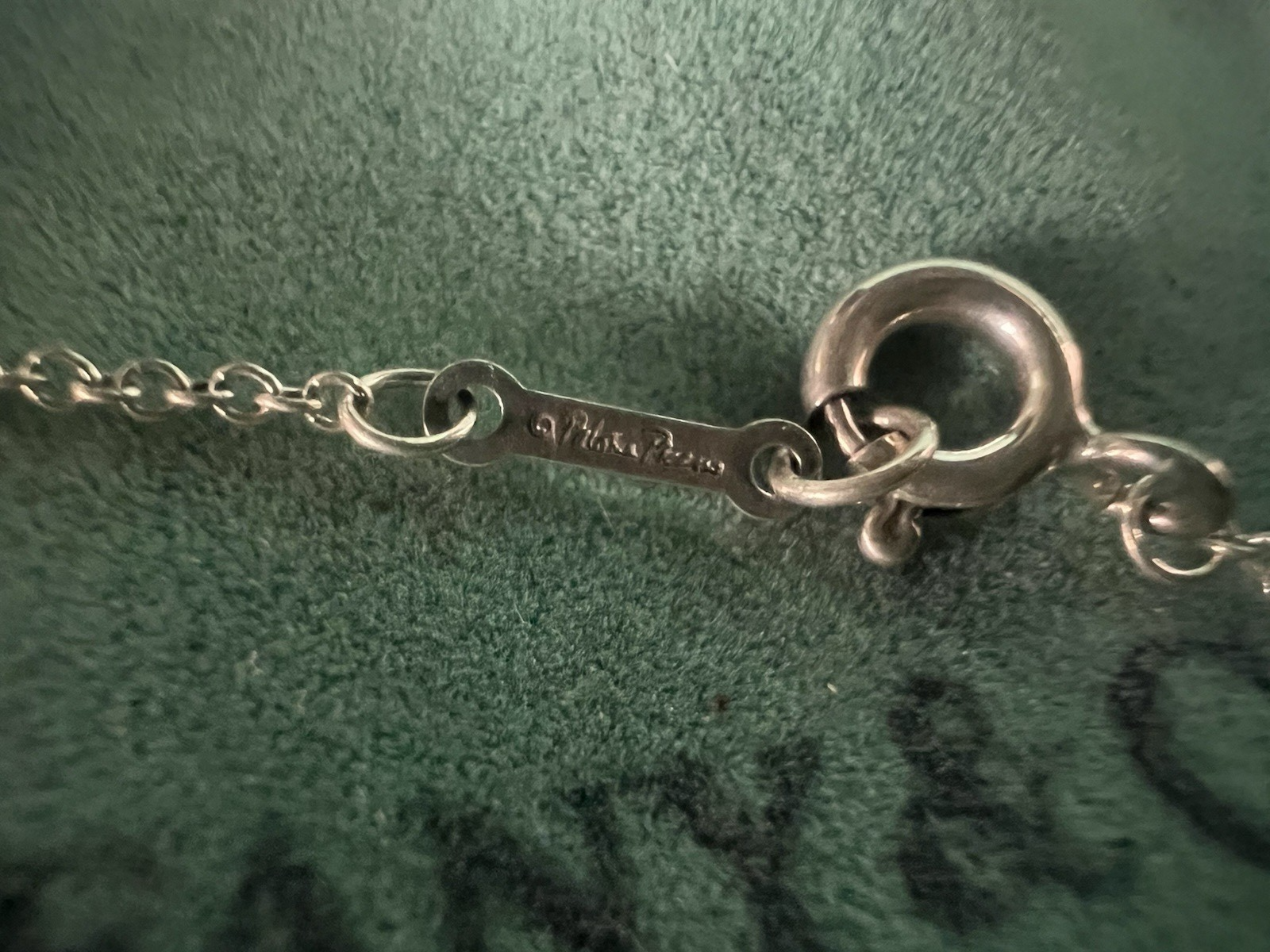 TIFFANY &amp; Co Collier Incanto Argent 925 Pendentif Grand Cœurs Perforés SELTEN 