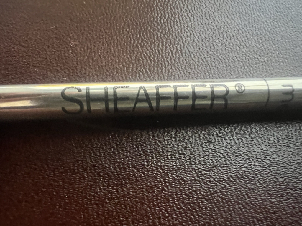 Sheaffer Refill Stift Tinte Blau M Medium Neu Laden Ersatzteile RAR