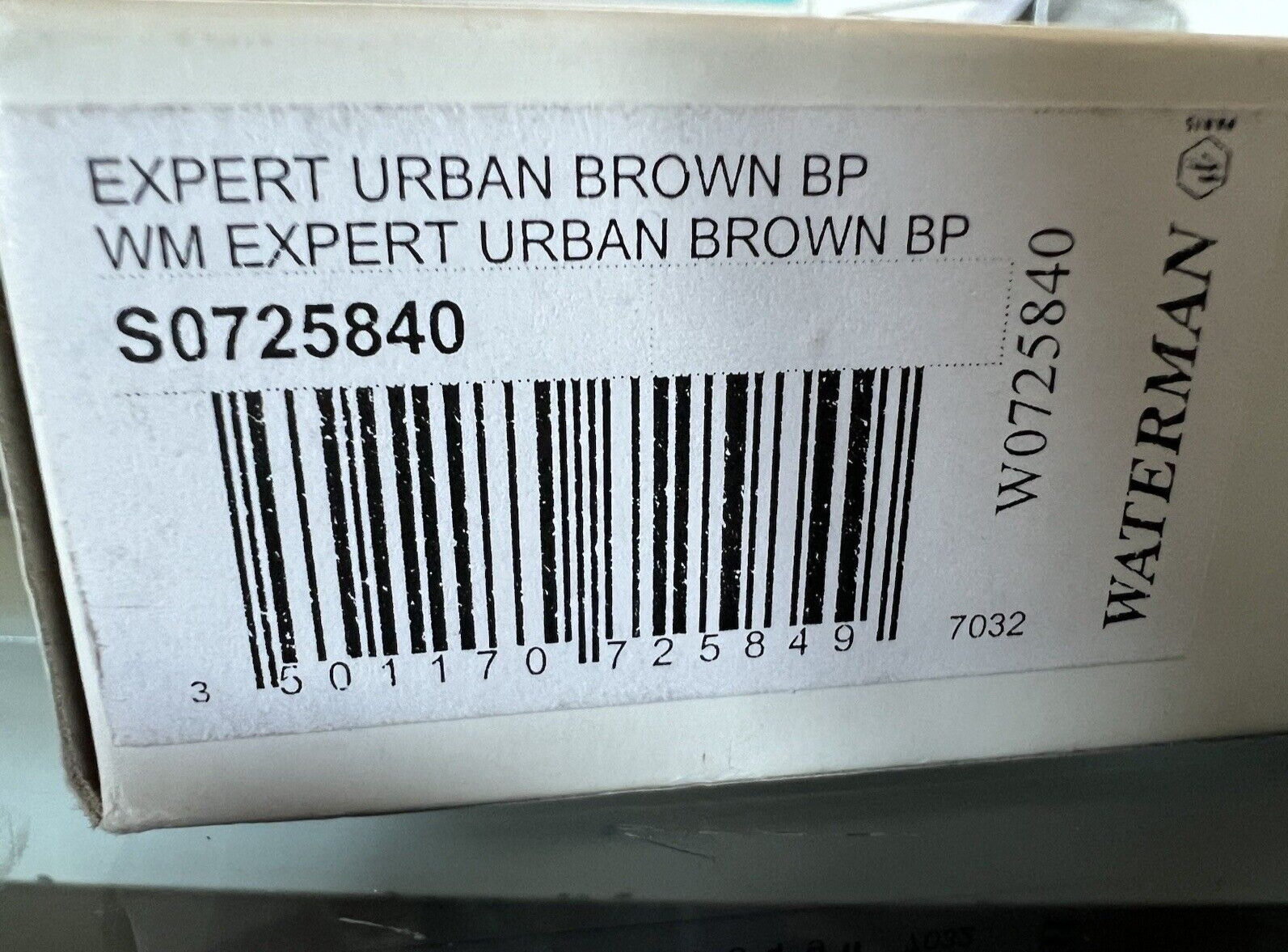 🔴 WATERMAN penna sfera Expert Urban brown in lacca marrone bronzo portapenne