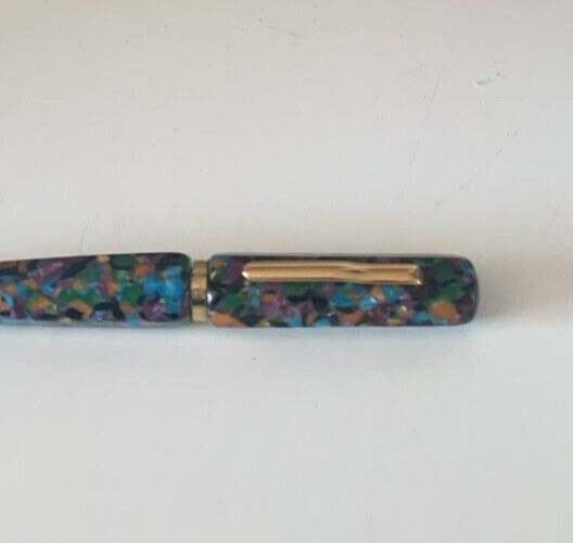 Cacharel Stylo-Plume Sphère Marbré Multicolore De Réparation Parties Recharge