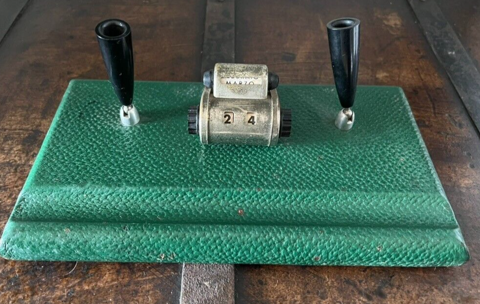 🔴 Base penna sfera stilografica stiloforo porta penna scrivania calendario