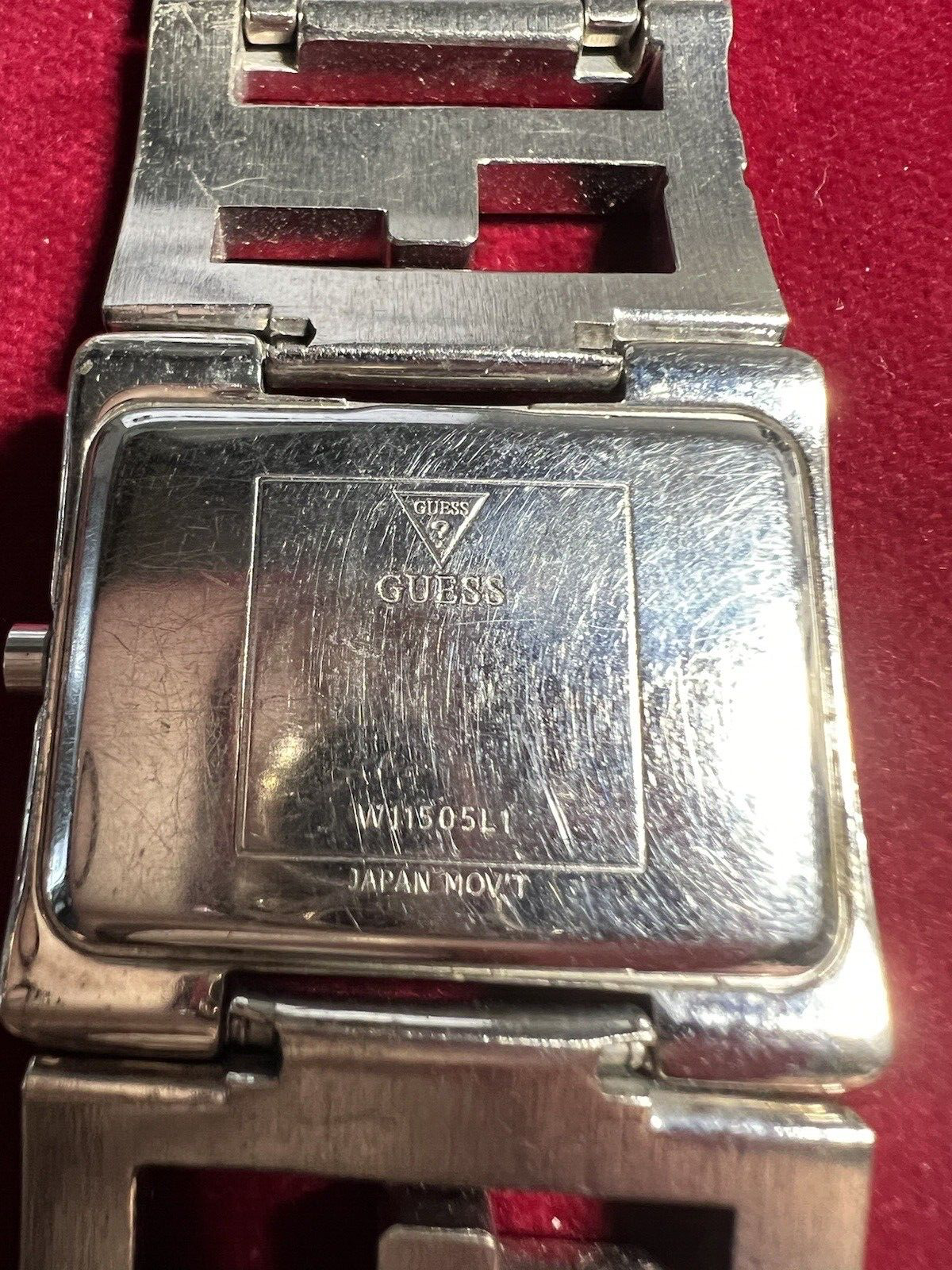 🔴 GUESS women's watch with quartz jewel bracelet with rhinestones 