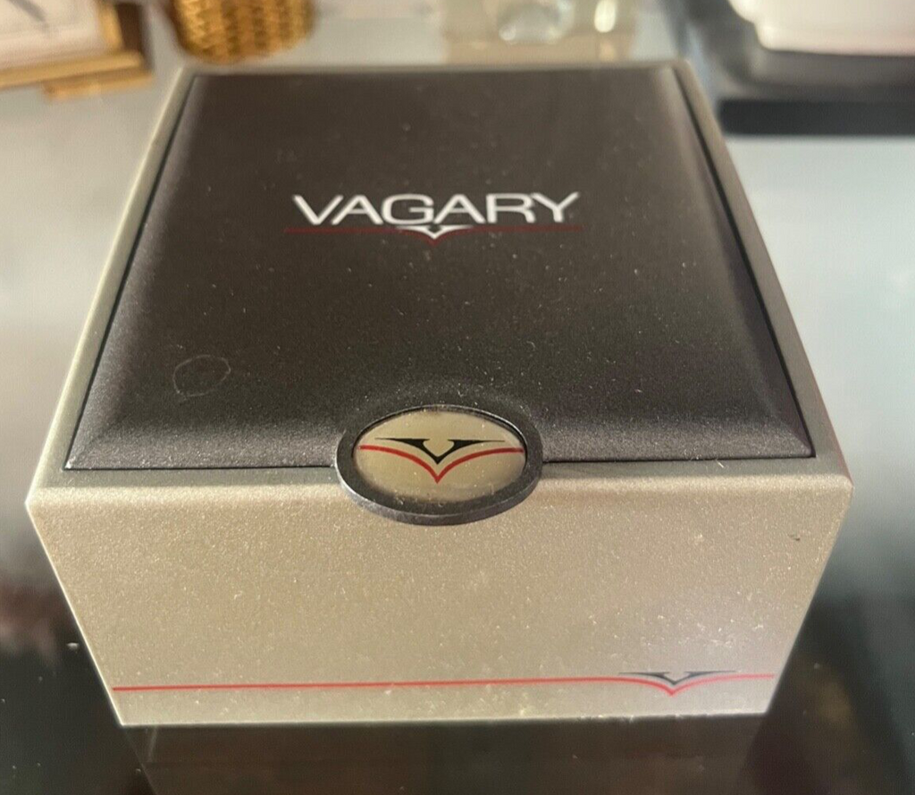 Vagary Boîtier Boîte Montre Coffret Housse Rigide Noir Gris Rouge