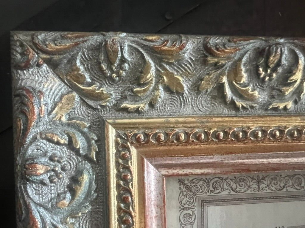 🔴 KINGDOM OF ITALY public debt annual income Rome 1943 ORIGINAL frame painting 