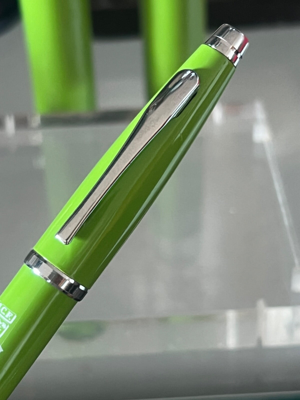 Ascf Stylo-Plume Sphère Laque Association Nationale Services Frais Mensuels