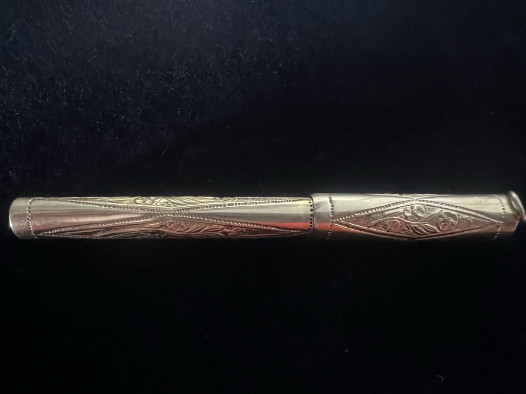 🔴 Penna stilografica OTTOMANA IMPERIALE sultano Abdulhamid II antica