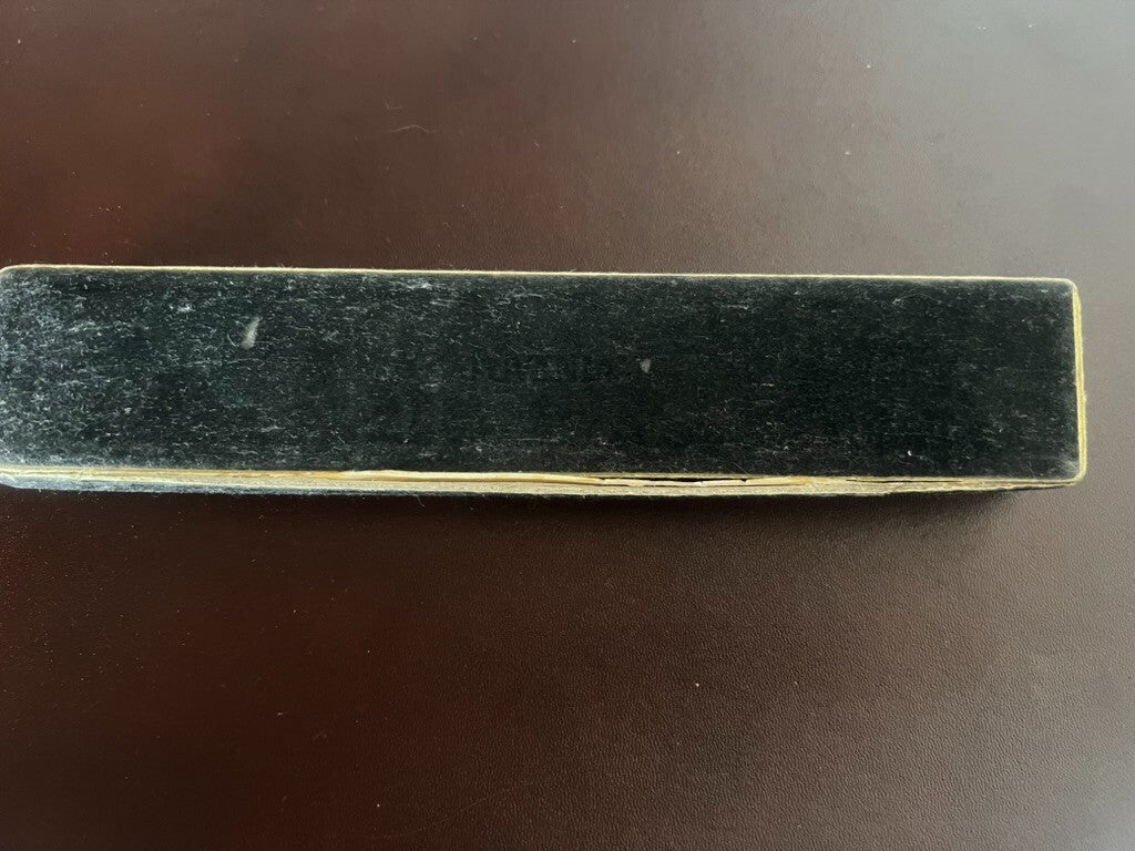 🔴 JUVENIA Uhrenbox, Vintage-Gehäuse aus beflocktem Karton 
