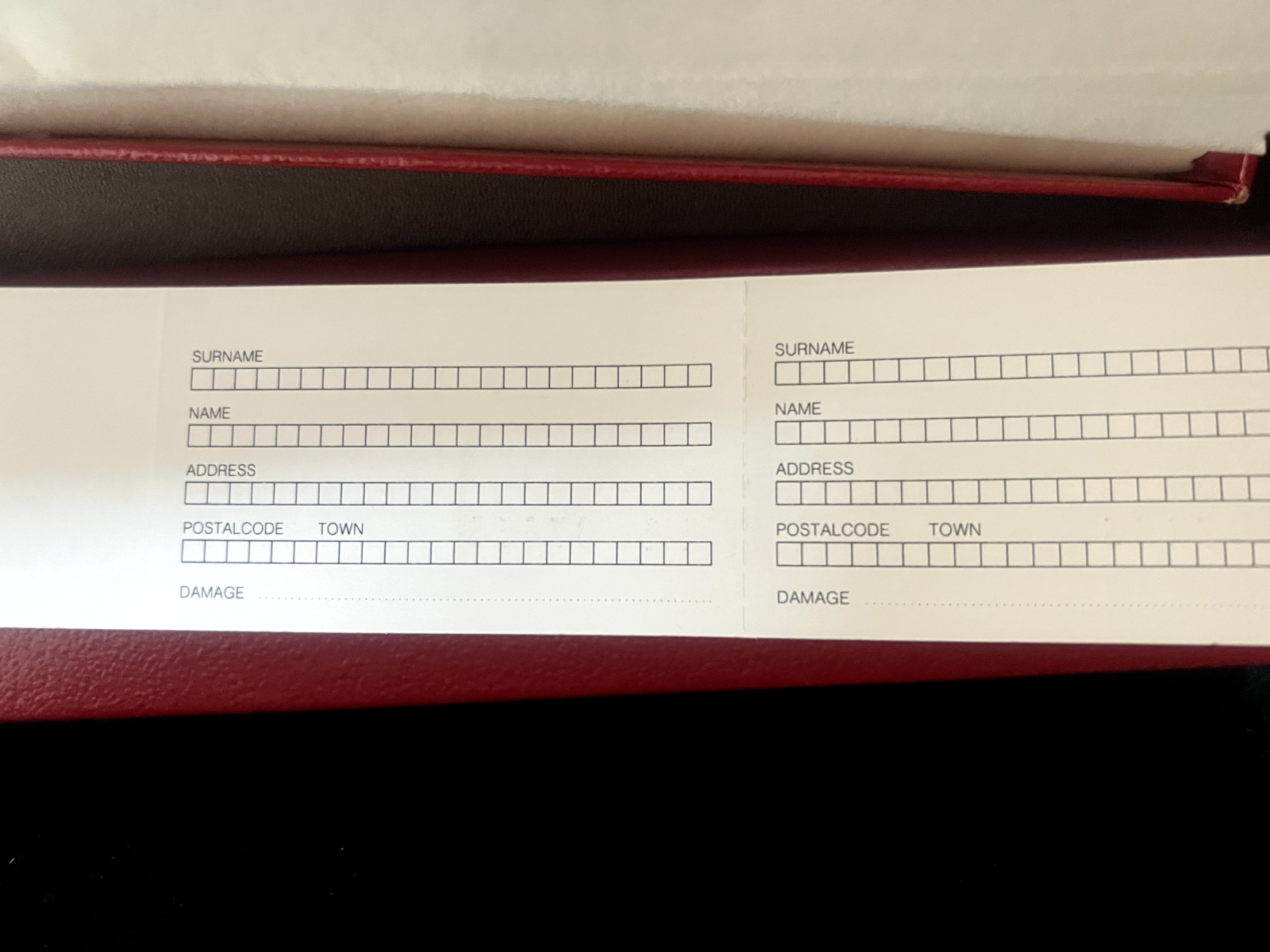 🔴 PAKETA box wristwatch case red vintage WARRANTY 