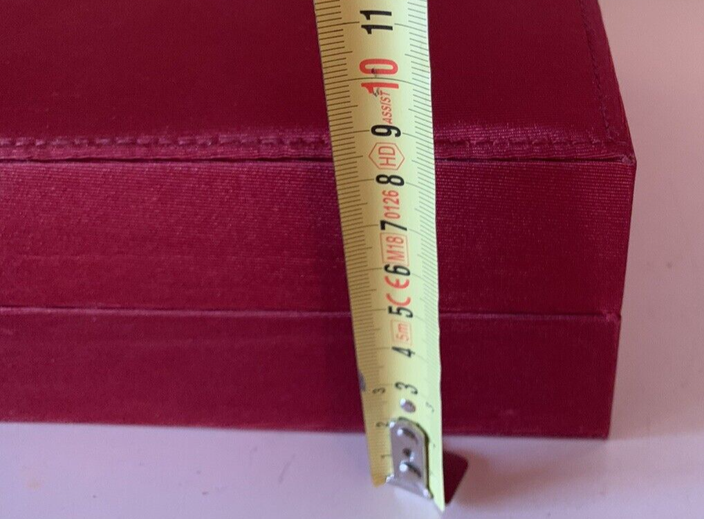 🔴 FERRAGAMO scatola gioiello custodia scatola limited edition libretto