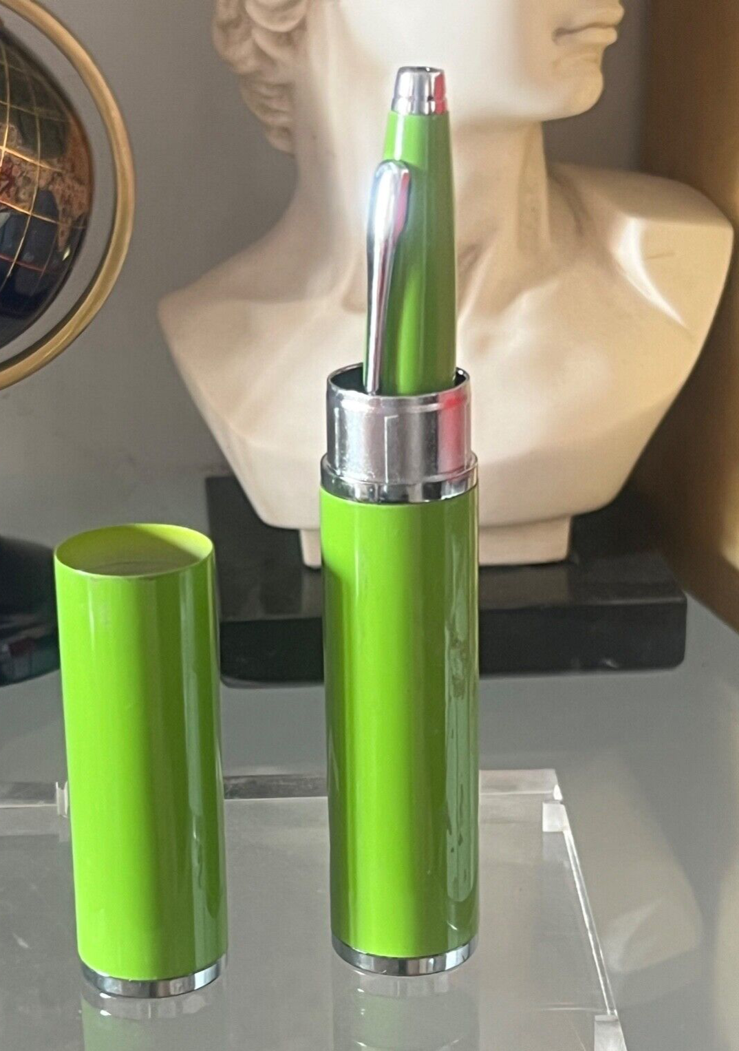 Ascf Stylo-Plume Sphère Laque Association Nationale Services Frais Mensuels