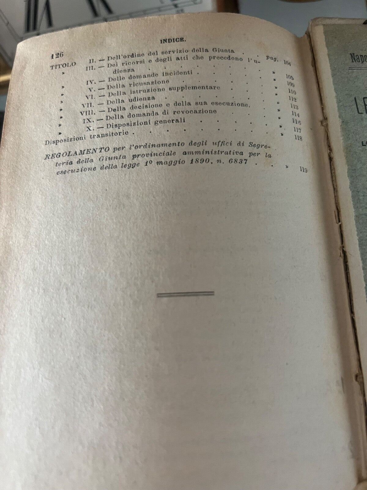 🔴 Book KINGDOM OF ITALY laws and regulations THE REFORM Naples 1897 Antique RARE 