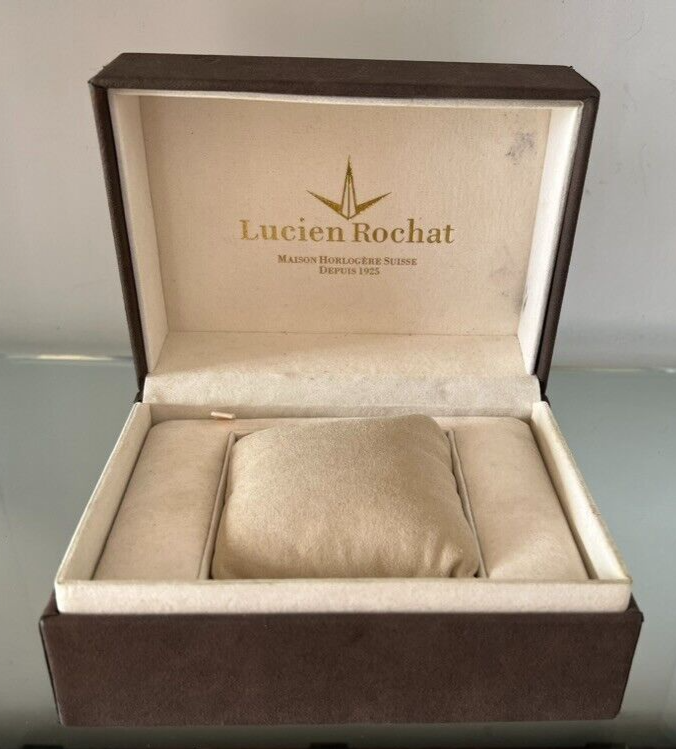 🔴 LUCIEN ROCHAT box scatola orologio cofanetto custodia astuccio