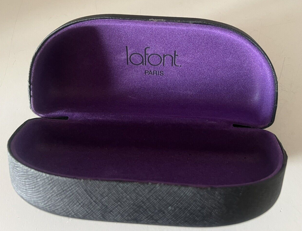 Lafont Etui Lunettes de Soleil Rigide Paris Etui Noir Interne Purple