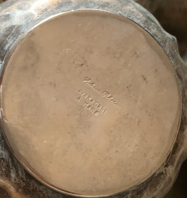 Service de The Café Répliqua: A Main En Silver Plated Vintage