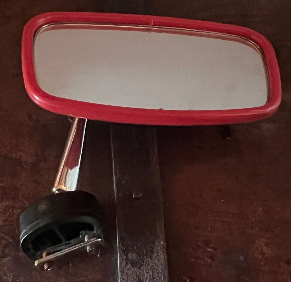 Rétroviseur Cromodora Comète Latéral III e2 335 Rouge