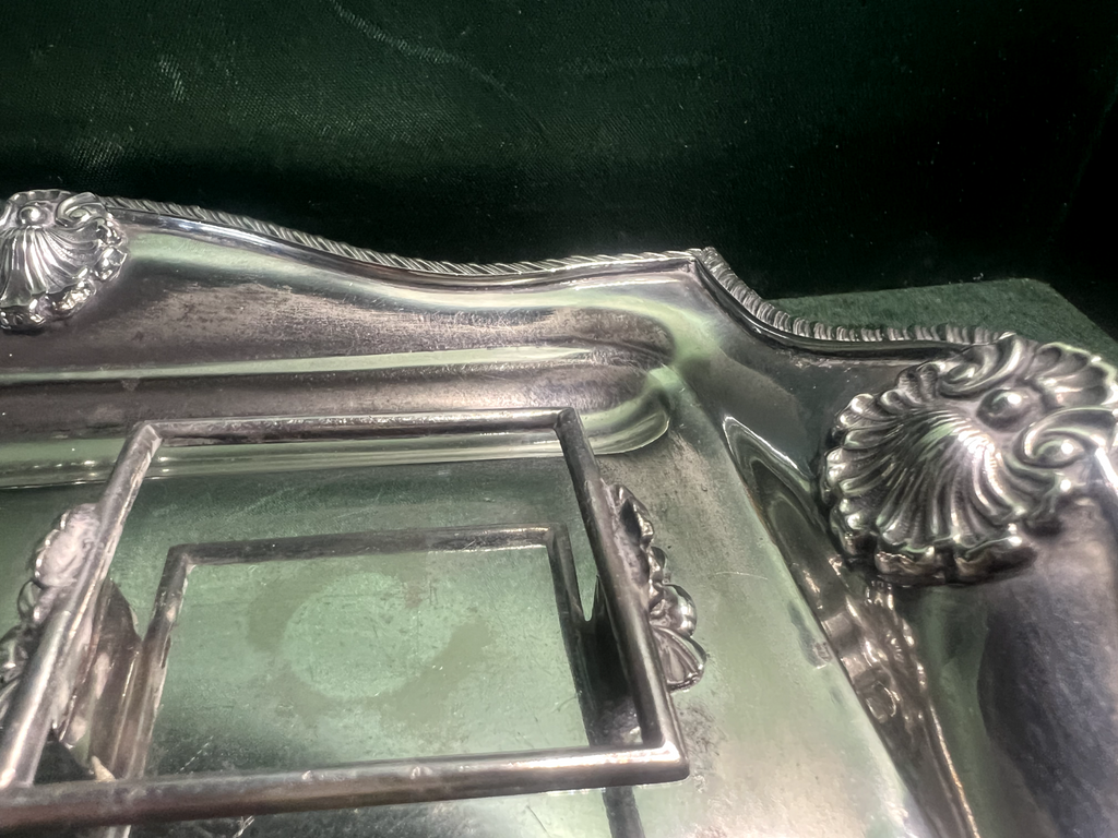 🔴 WALKER & HALL calamaio Sheffield conchiglie esemplare numerato vintage