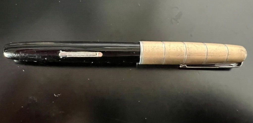 DE WATERMAN Stylo-Plume Stylo à Plume à Levier Or Du 1950 Vintage Écrit