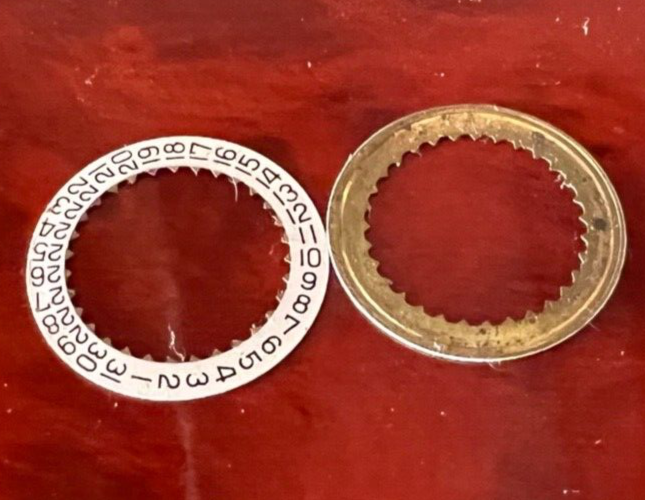 Tissot Uhrwerk mit Datumsanzeige 7212557F, Stimmung 782.I, ​​Set verpackt 
