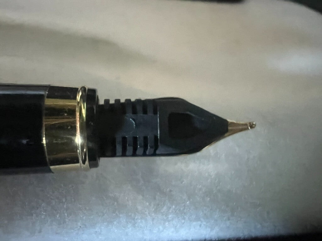 Colibri' Stylo-Plume Stylo à Plume Laque Noire Profiles Dorés M Avec Converter 