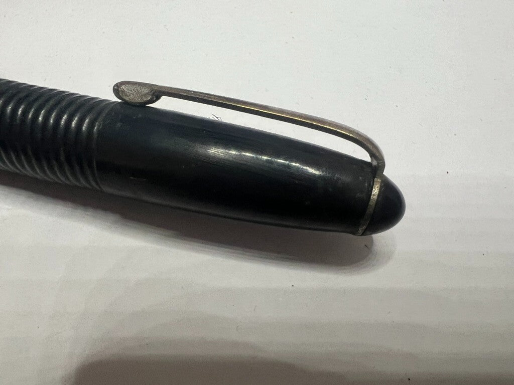 Liberty Stylo-Plume Stylo à Plume Noire Avec Bouton de Bas Écrit Vintage 1950