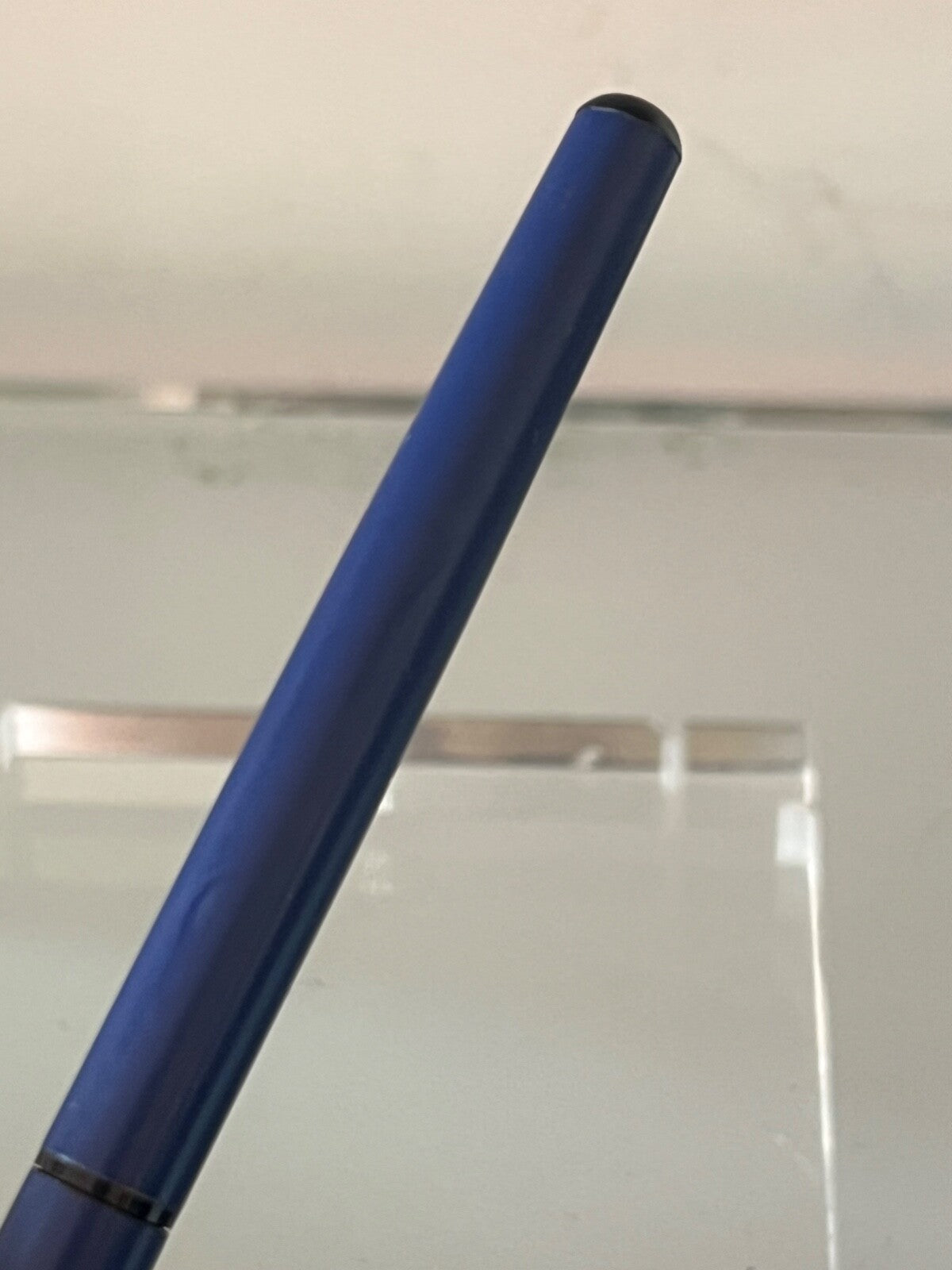 🔴 SERGIO TACCHINI GOLF fountain pen, blue lacquer, cartridge, writes vintage 