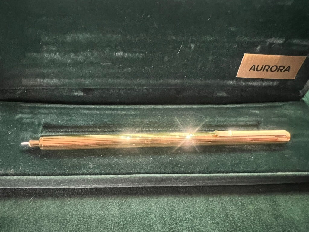 Aurora Stylo-Plume Sphère Hastil Retractable Écrit Comme Nouvelle A 