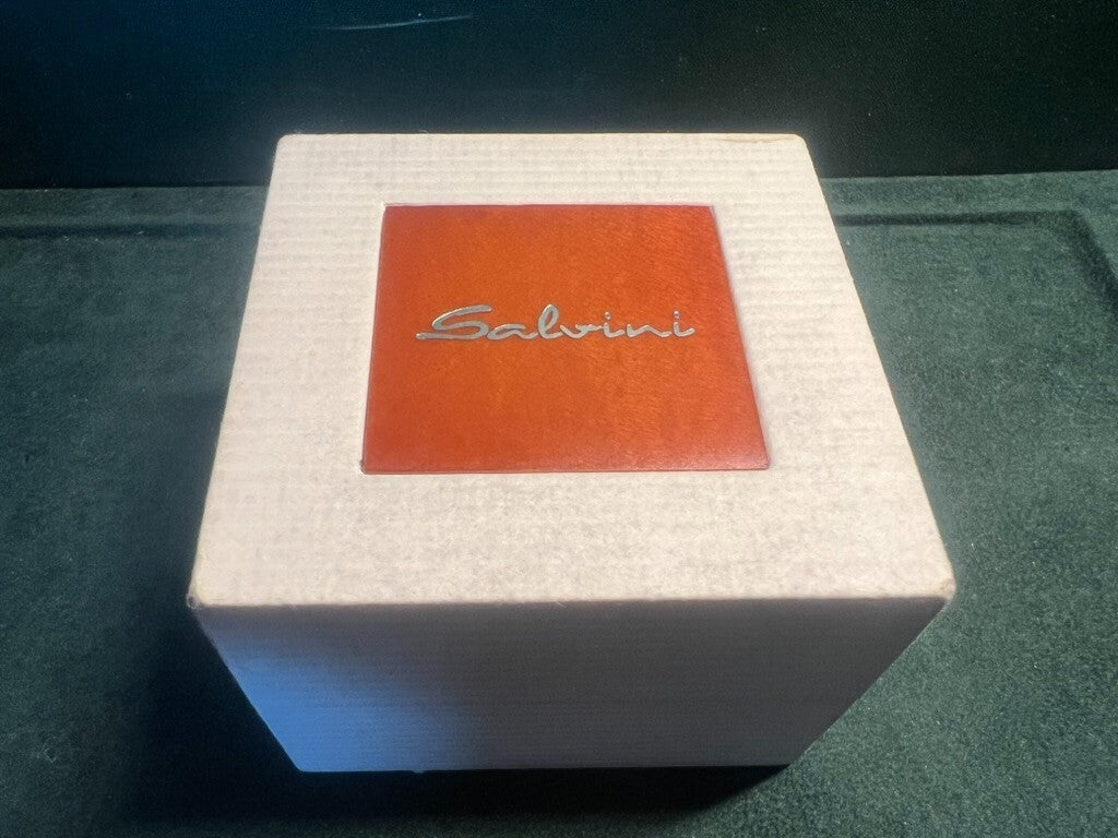 Salvini Boîte Anneau Bijou Housse Trousse Coffret 6,9x6,9 CM
