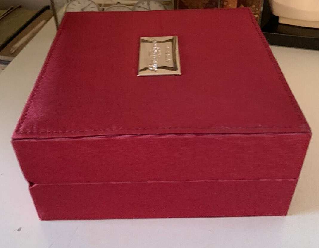 🔴 FERRAGAMO scatola gioiello custodia scatola limited edition libretto