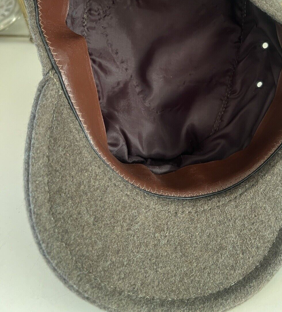 🔴 VIGILI DEL FUOCO cappello berretto felpato italiano vintage vintage