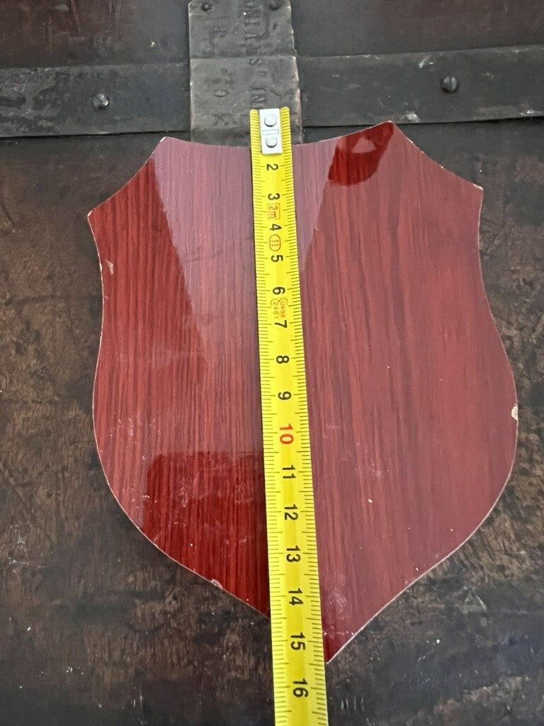 🔴 Crest MARINA ITALIANA incrociatore Garibaldi scudo legno con decoro metallo