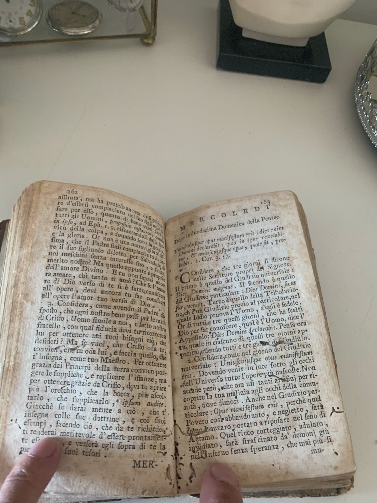 Livre Restreint De Méditations Compagnie Jésus Antique 1758 Rare