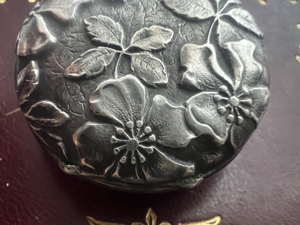 🔴 800 SILVER pocket watch for women to be overhauled, vintage parts REMONTOIR 18