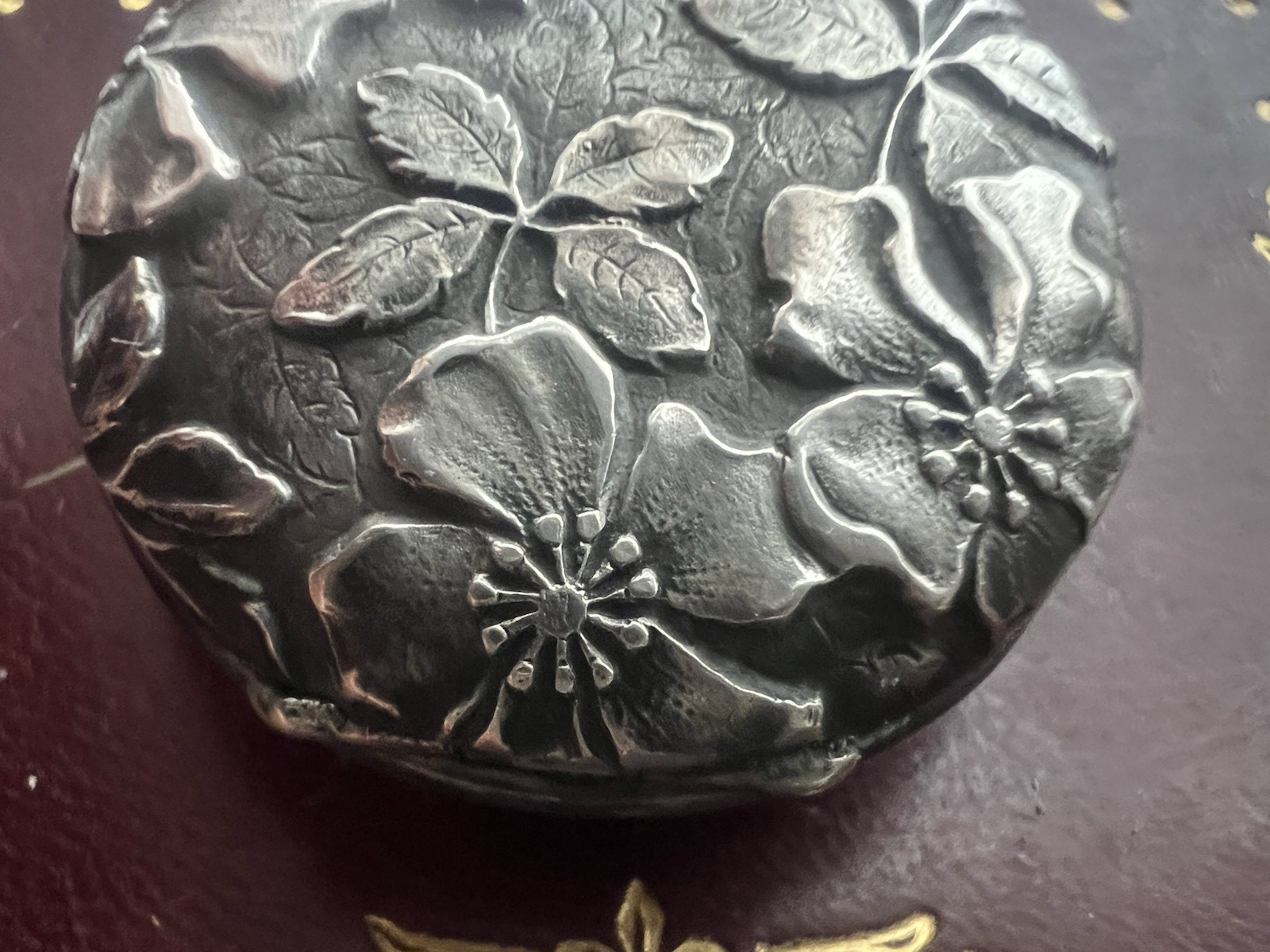 🔴 Orologio tasca ARGENTO 800 donna da revisionare parti vintage REMONTOIR 18