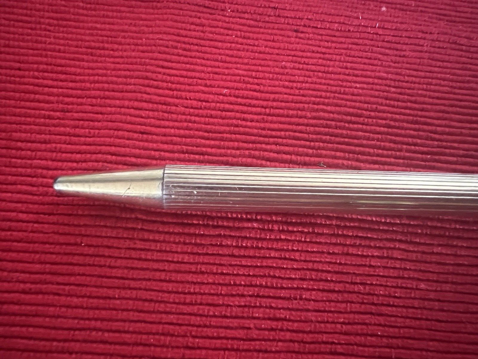 🔴 AURORA penna sfera Marco Polo ARGENTO 925 dorato smalti marroni 9