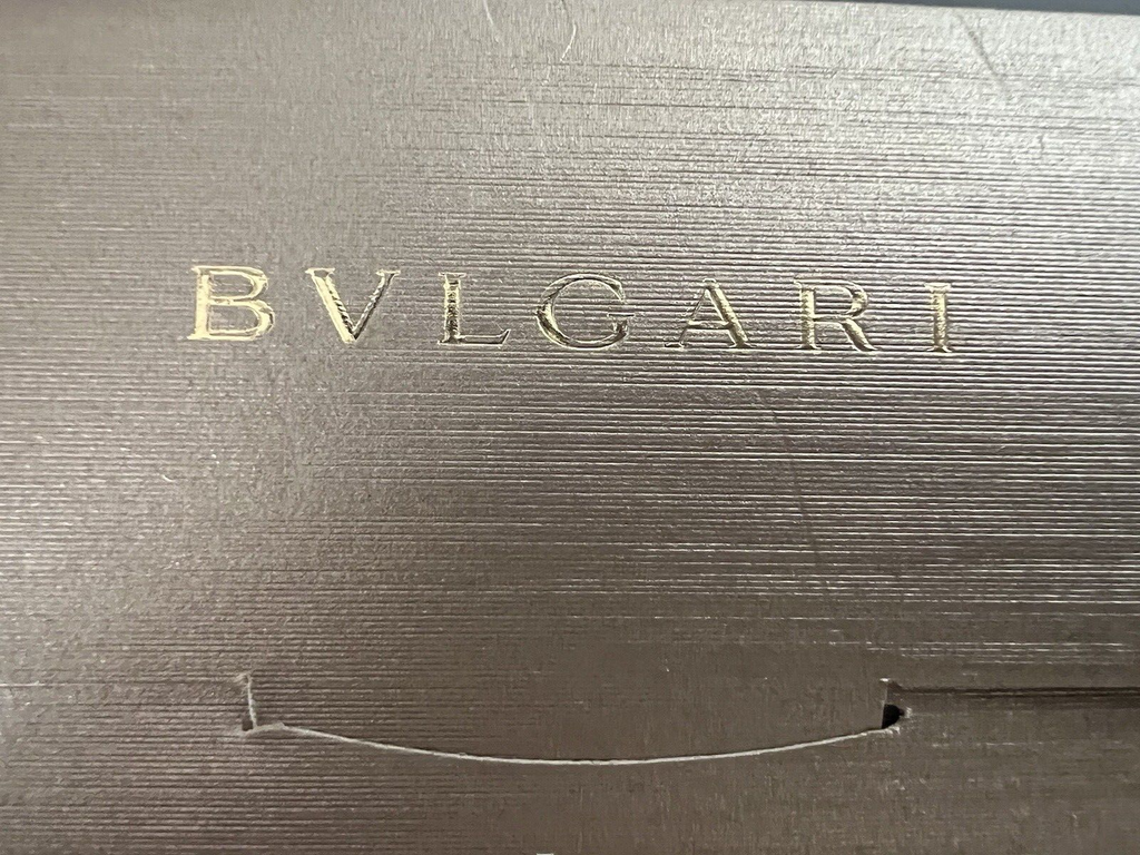 BVLGARI Original Warranty Certificate For Silver Necklace Save Vintage