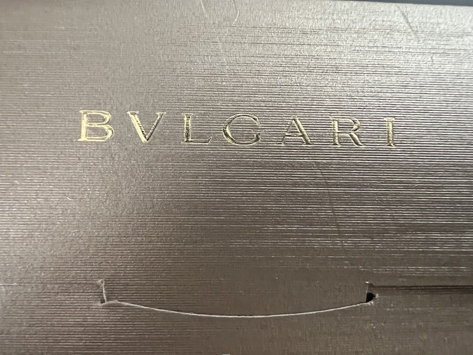 BVLGARI Original Warranty Certificate For Silver Necklace Save Vintage