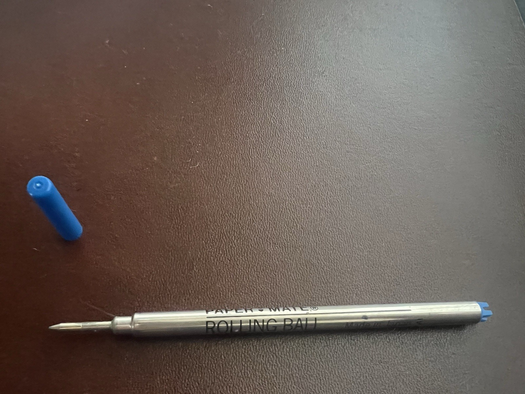 Papermate Refill Stift Roller Blau 3 Stücke Ersatzteile Neu Laden Tinte