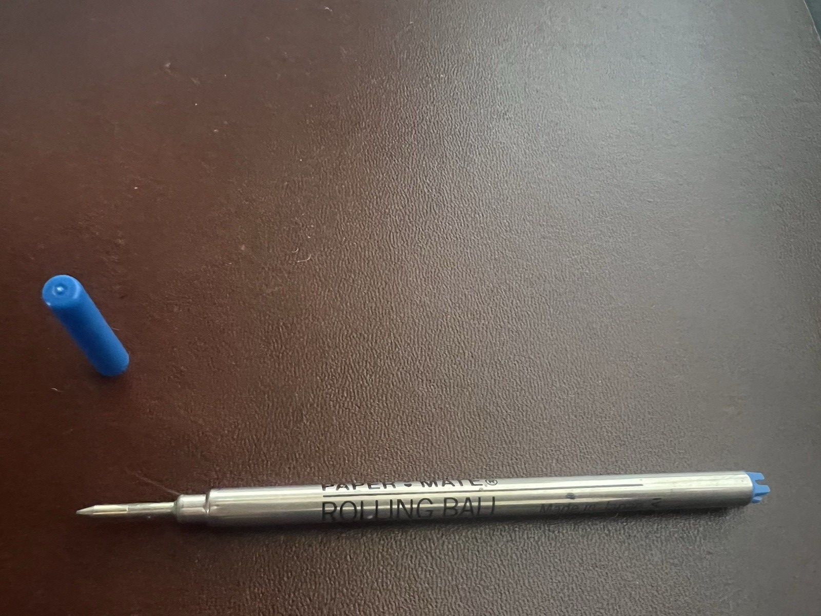 Papermate Refill Stift Roller Blau 3 Stücke Ersatzteile Neu Laden Tinte